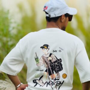 Alternative view of 3IN 1 Print Drop Shoulder Combo