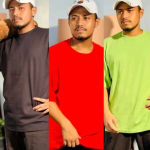 Drop Shoulder Solid Combo