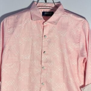 Alternative view of Pink Printed Casual Shirt